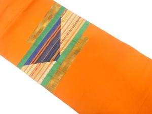 切りばめ 幾何学模様 名古屋帯